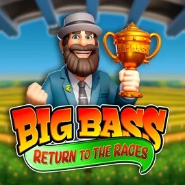 Big Bass Return to the Races by Pragmatic Play, showcased at casikucasinos.com – game logo